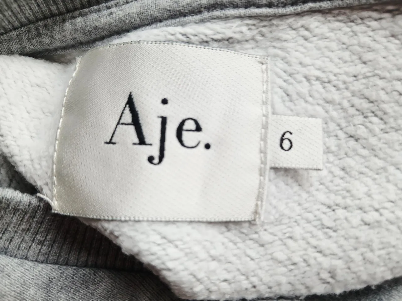 Aje kids jumper grey size 6 — photo 3