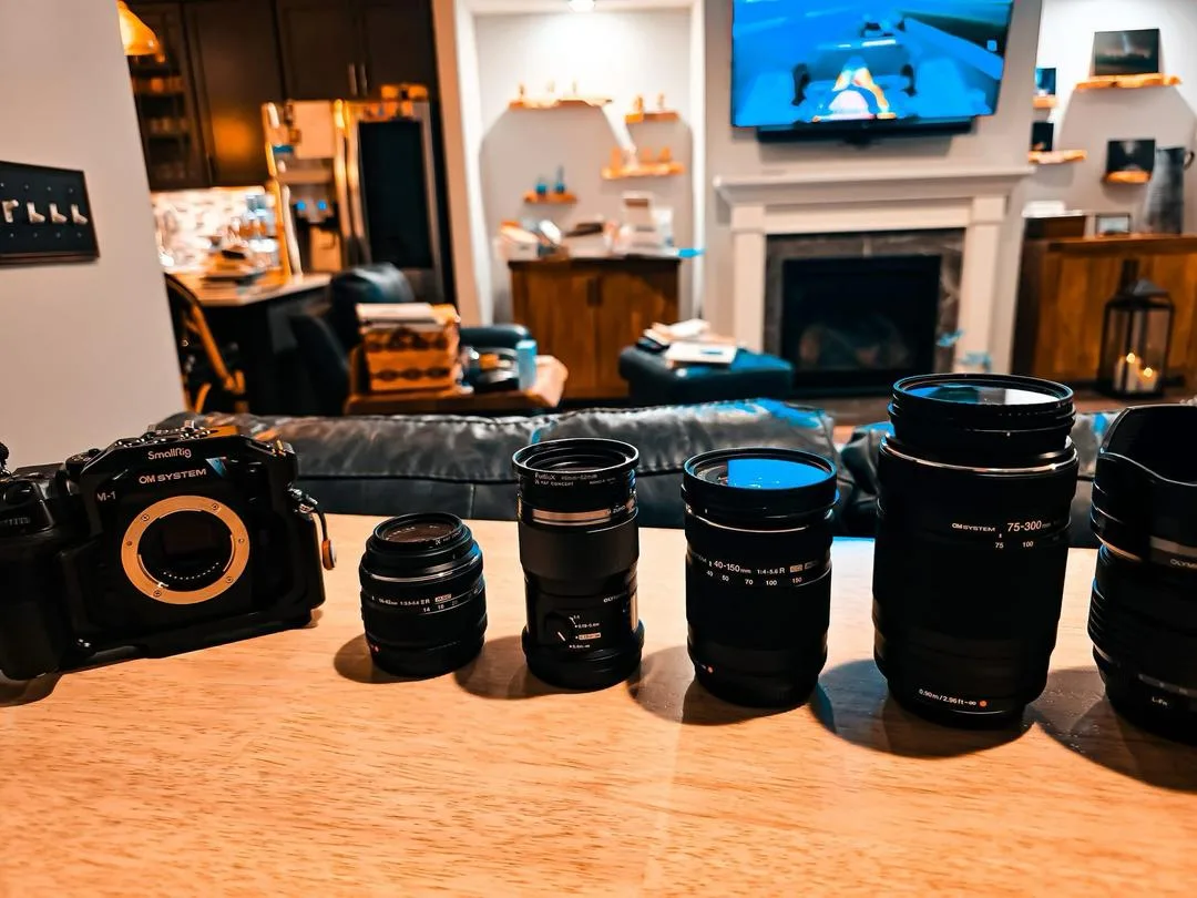 For sale Olympus OM-1 mark2 with lenses. – photo 2