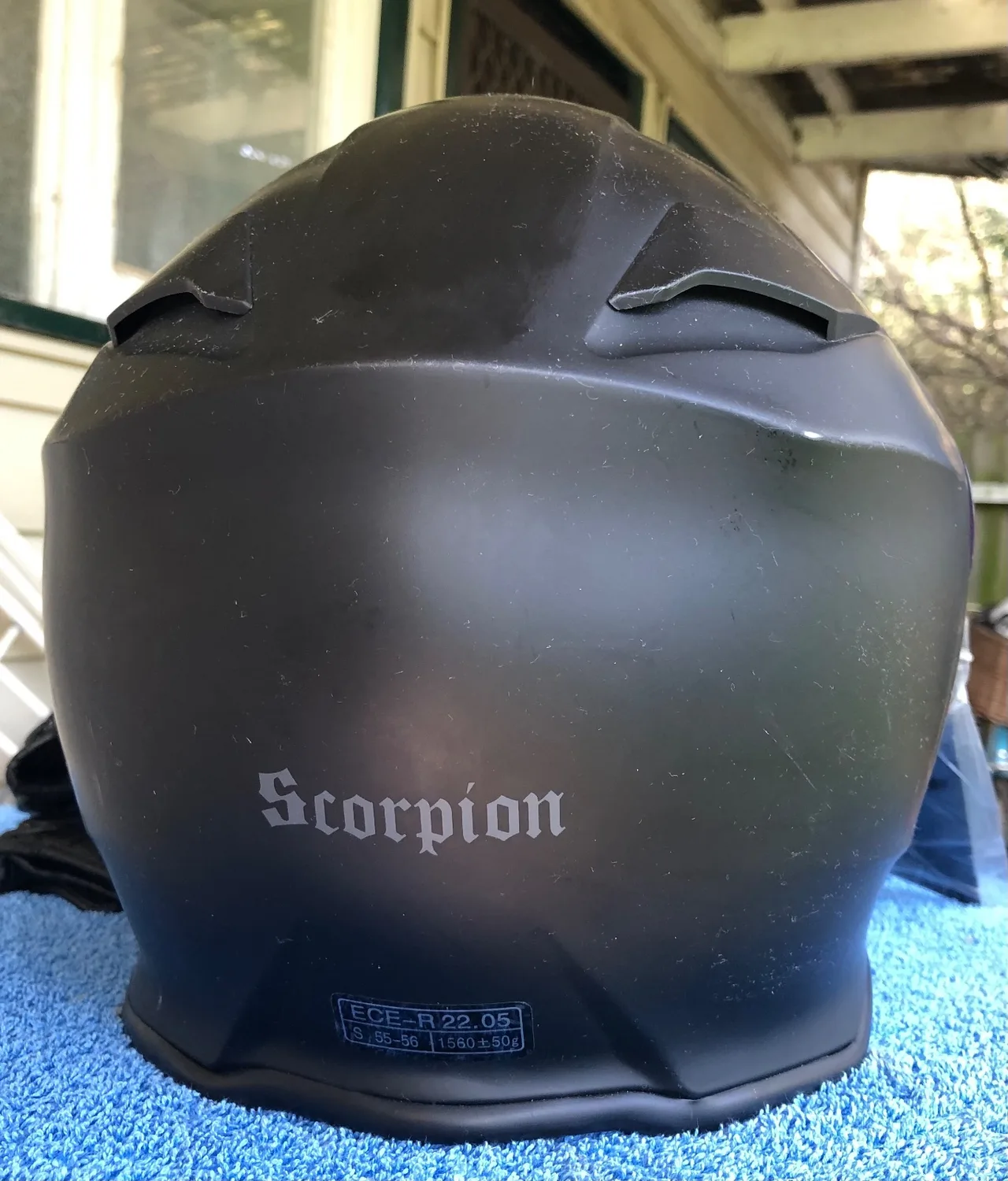 Scorpion motor cycle Helmut. With tags. — photo 3