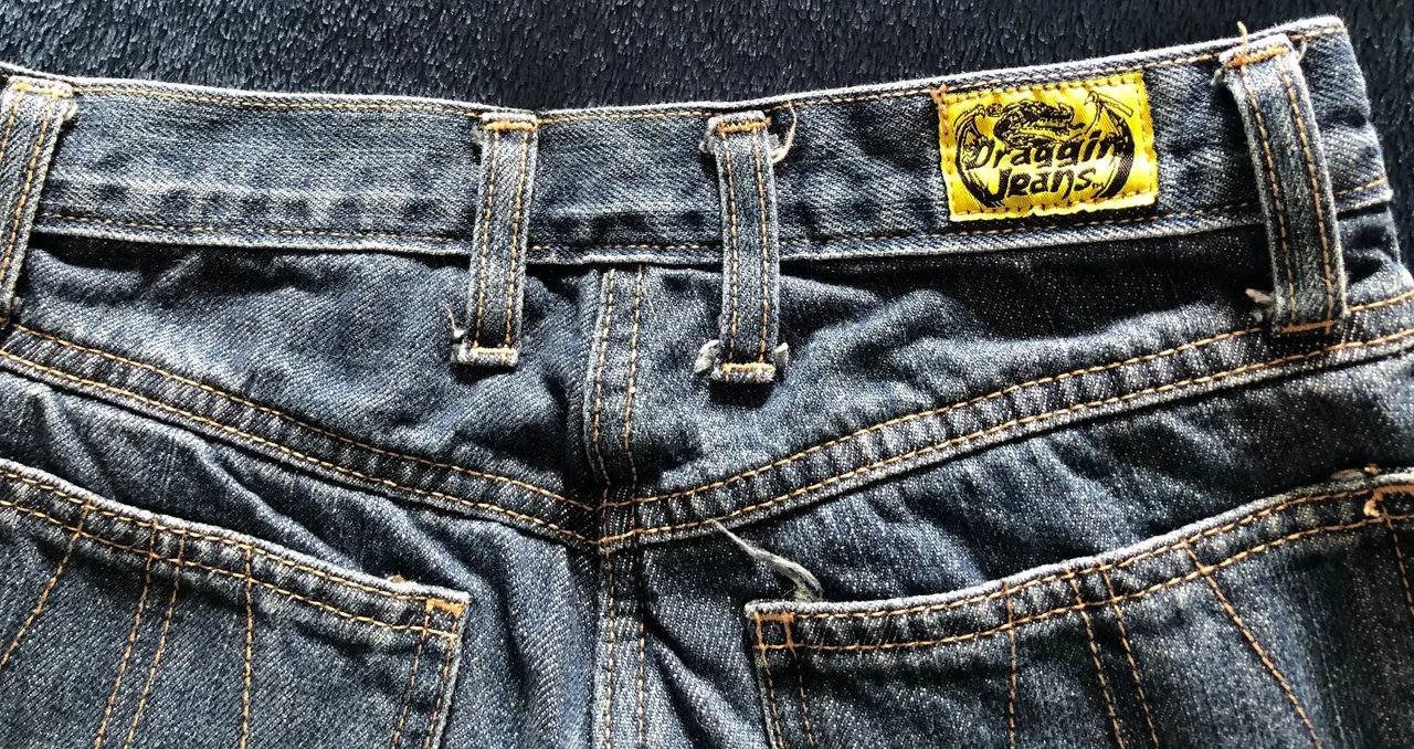 Draggin Motor cycle riding jeans x 2 — photo 9