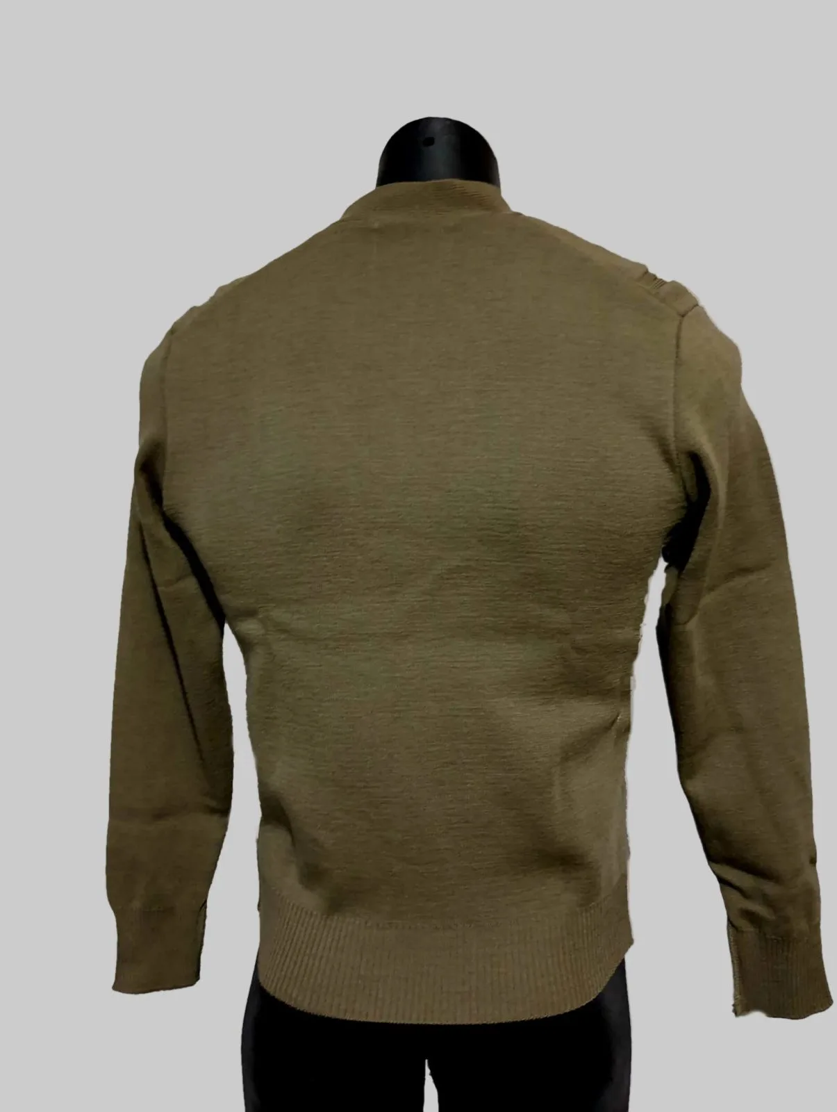 1980s Woollen Army Jumper - New Old Stock - Extra Small – photo 4