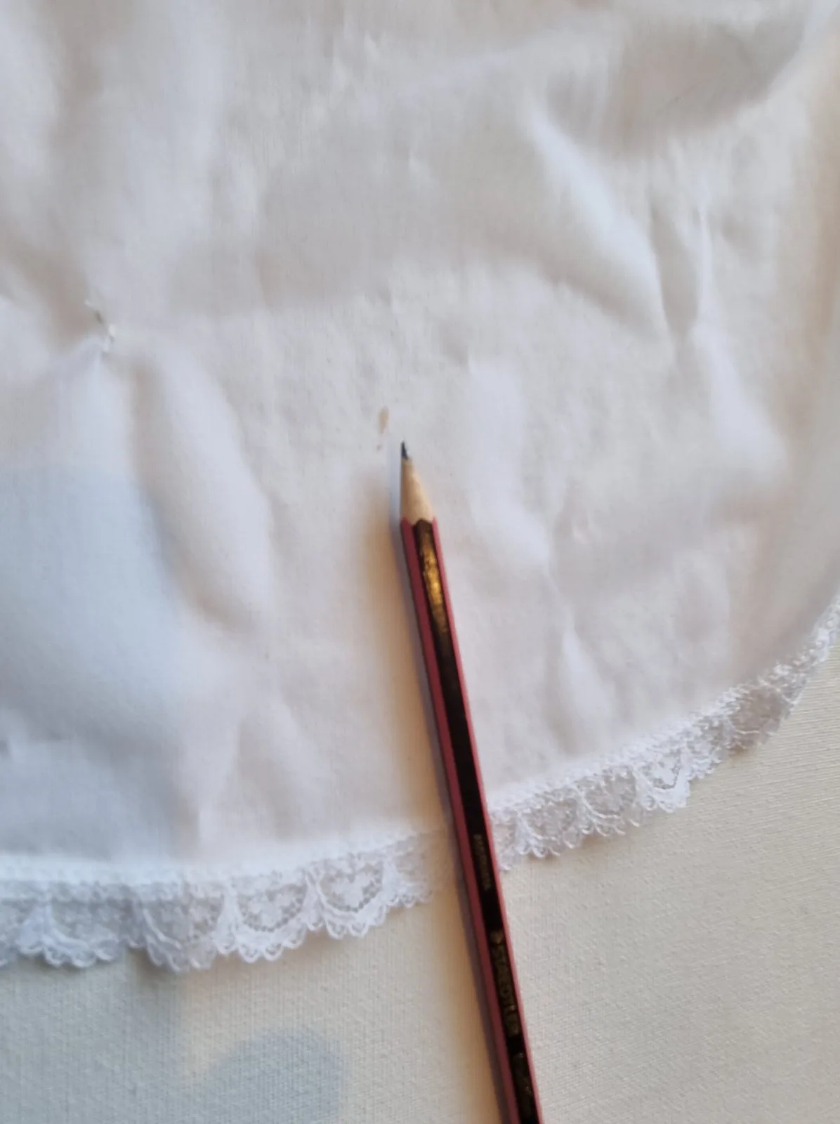 Sheer White Mini Robe With Lacy Flutter Sleeves by Delicates - M — photo 7