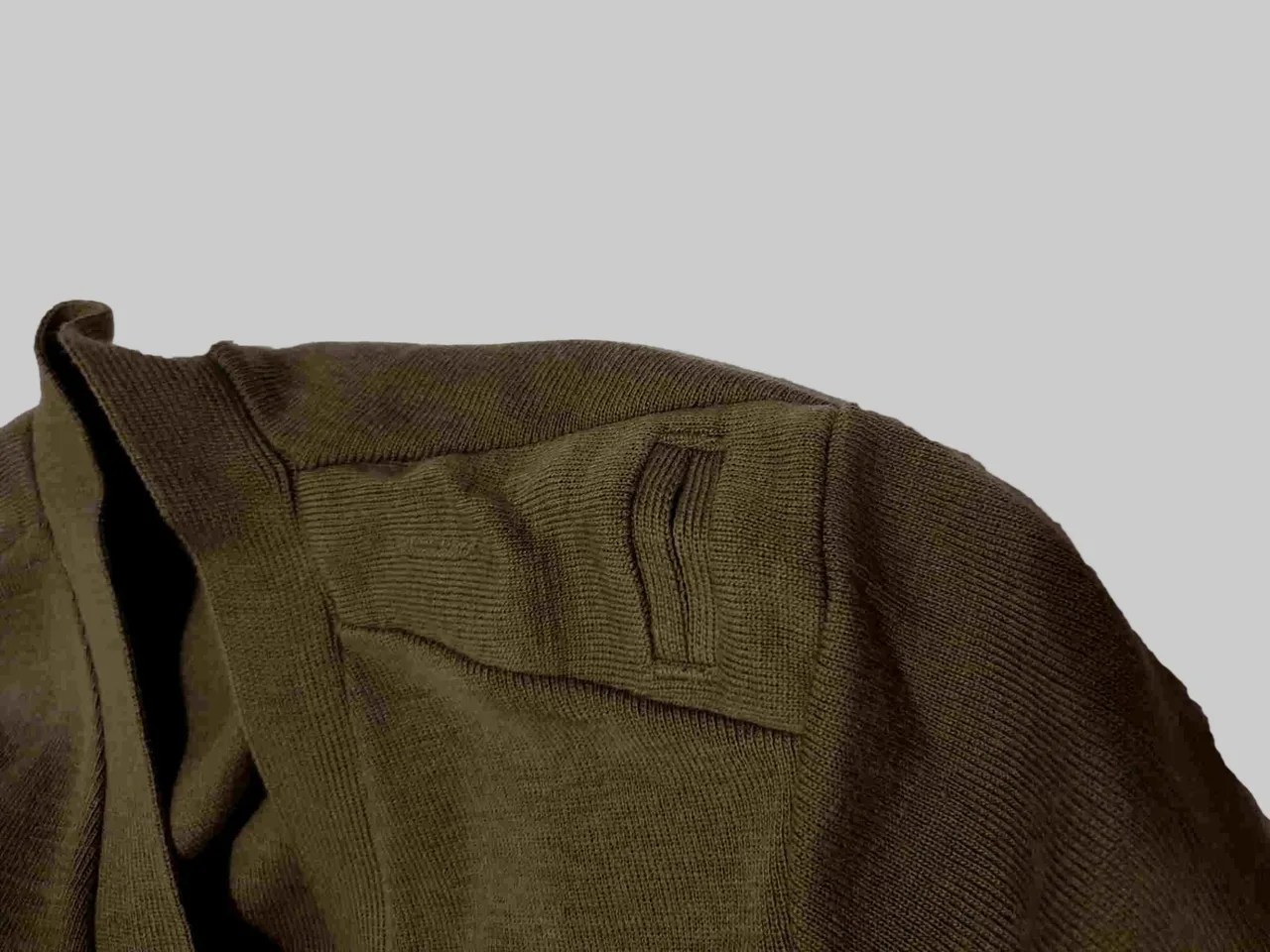 1980s Woollen Army Jumper - New Old Stock - Extra Small – photo 6