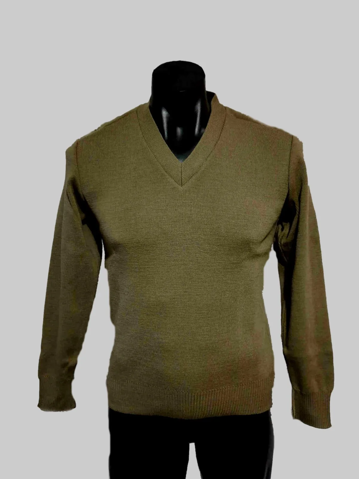 1980s Woollen Army Jumper - New Old Stock - Extra Small – photo 2