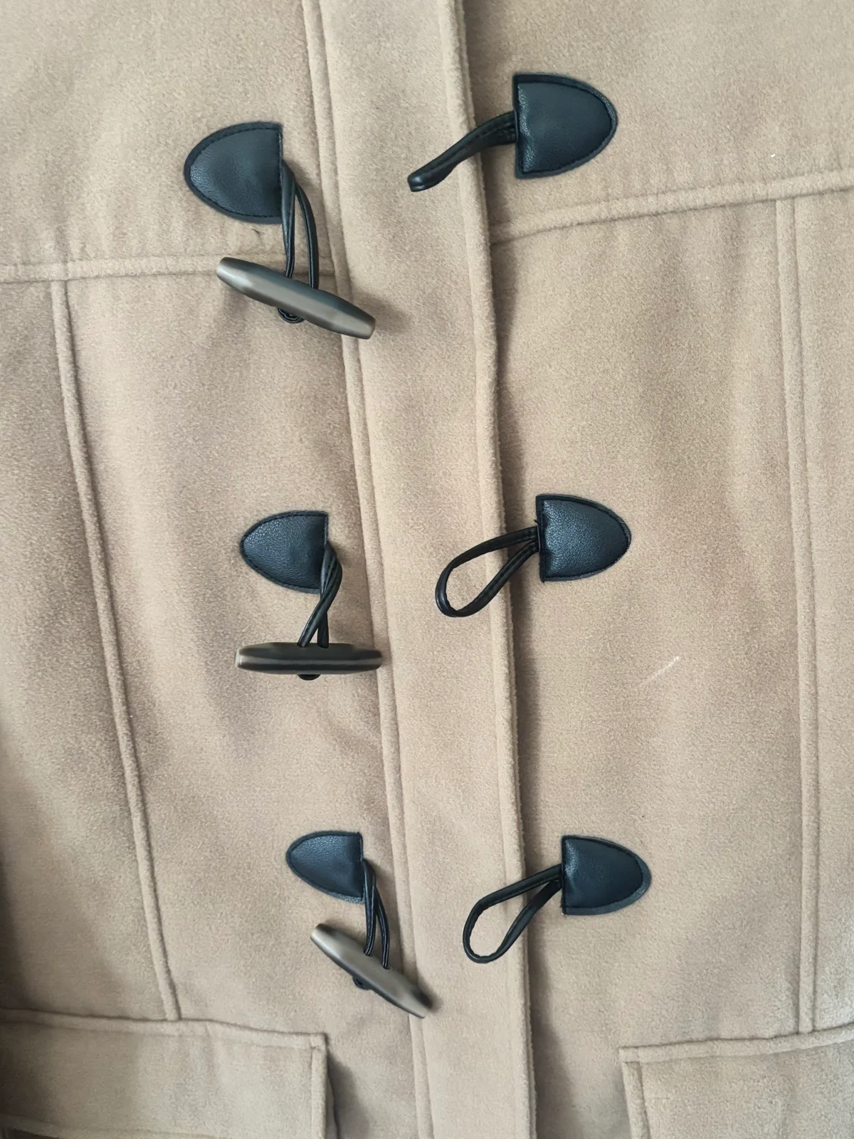Classic Camel Duffle Coat — photo 8