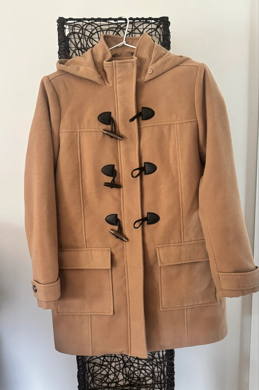 Classic Camel Duffle Coat — photo 2