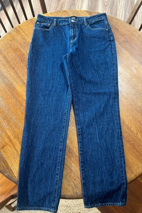 Lee "Mid Slim Straight" Denim Jeans - Size 12