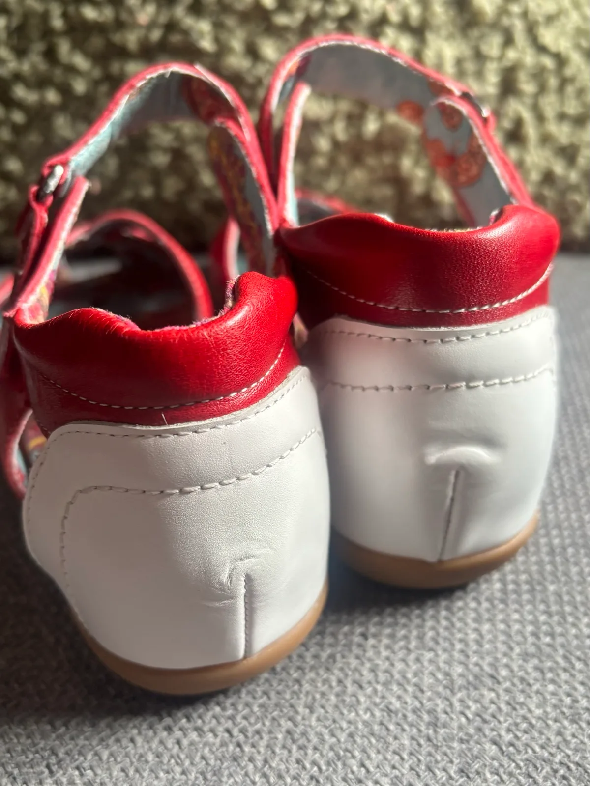 "DV8 by Dolce Vita 'Kamcord' Red Strappy Crossover Wedge Sandals" – photo 8