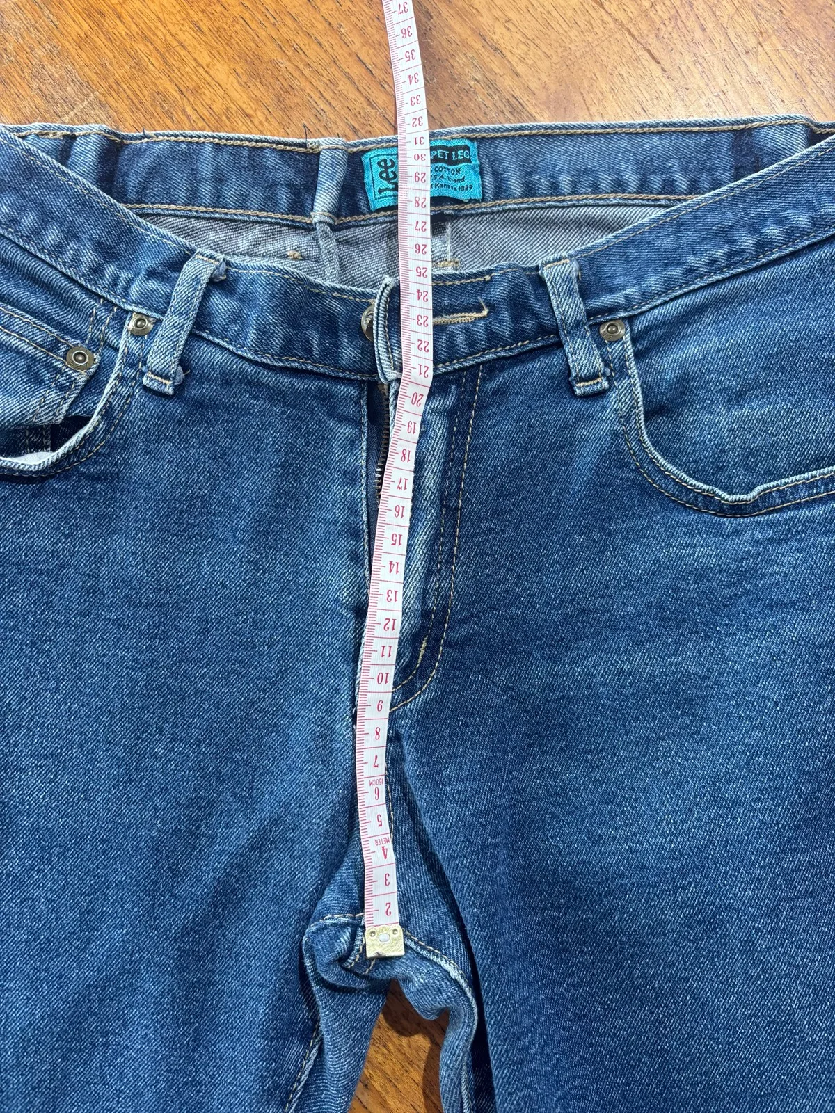 Rare Vintage 1980s Lee "Trumpet Leg" Jeans – photo 8
