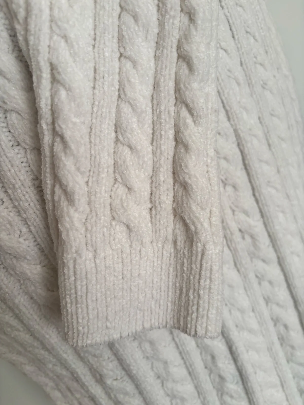 Minx & Moss Cream Cable Knit Dress – photo 5