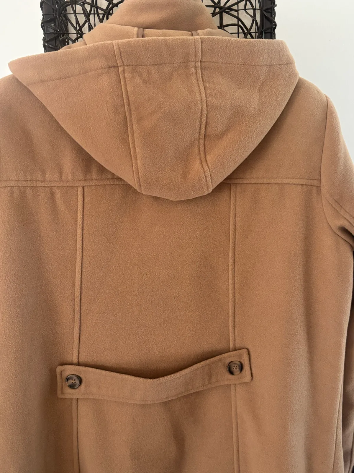 Classic Camel Duffle Coat — photo 4