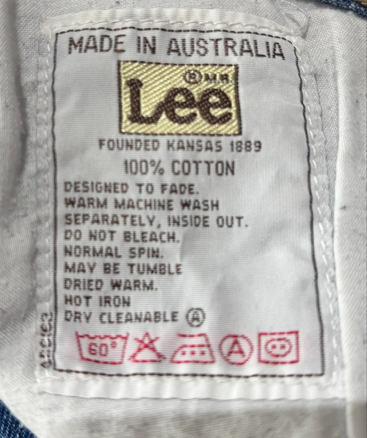 Rare Vintage 1980s Lee "Trumpet Leg" Jeans – photo 9