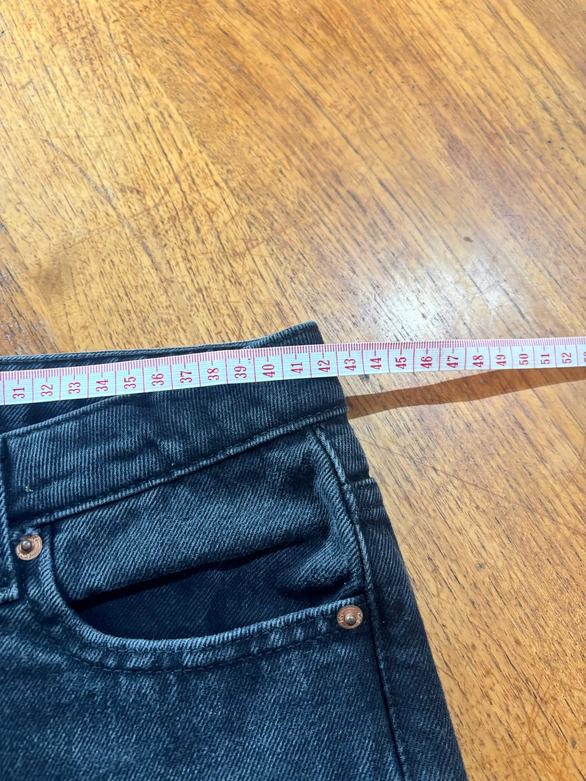Lee Mid Slim Straight Ladies Jeans Black Drift Wash Size 12 – photo 6