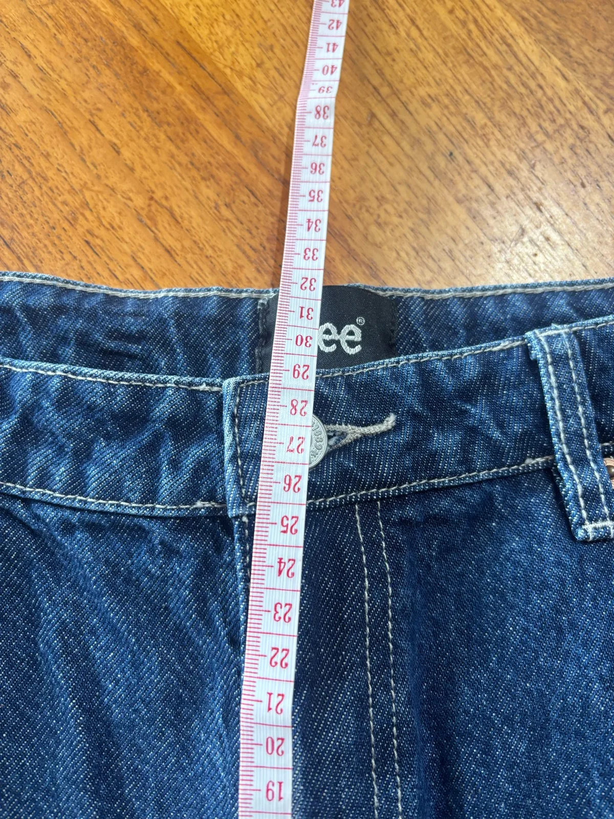 Lee "Mid Slim Straight" Denim Jeans - Size 12 – photo 9