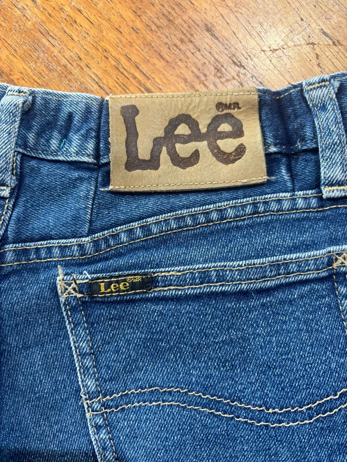 Rare Vintage 1980s Lee "Trumpet Leg" Jeans – photo 4