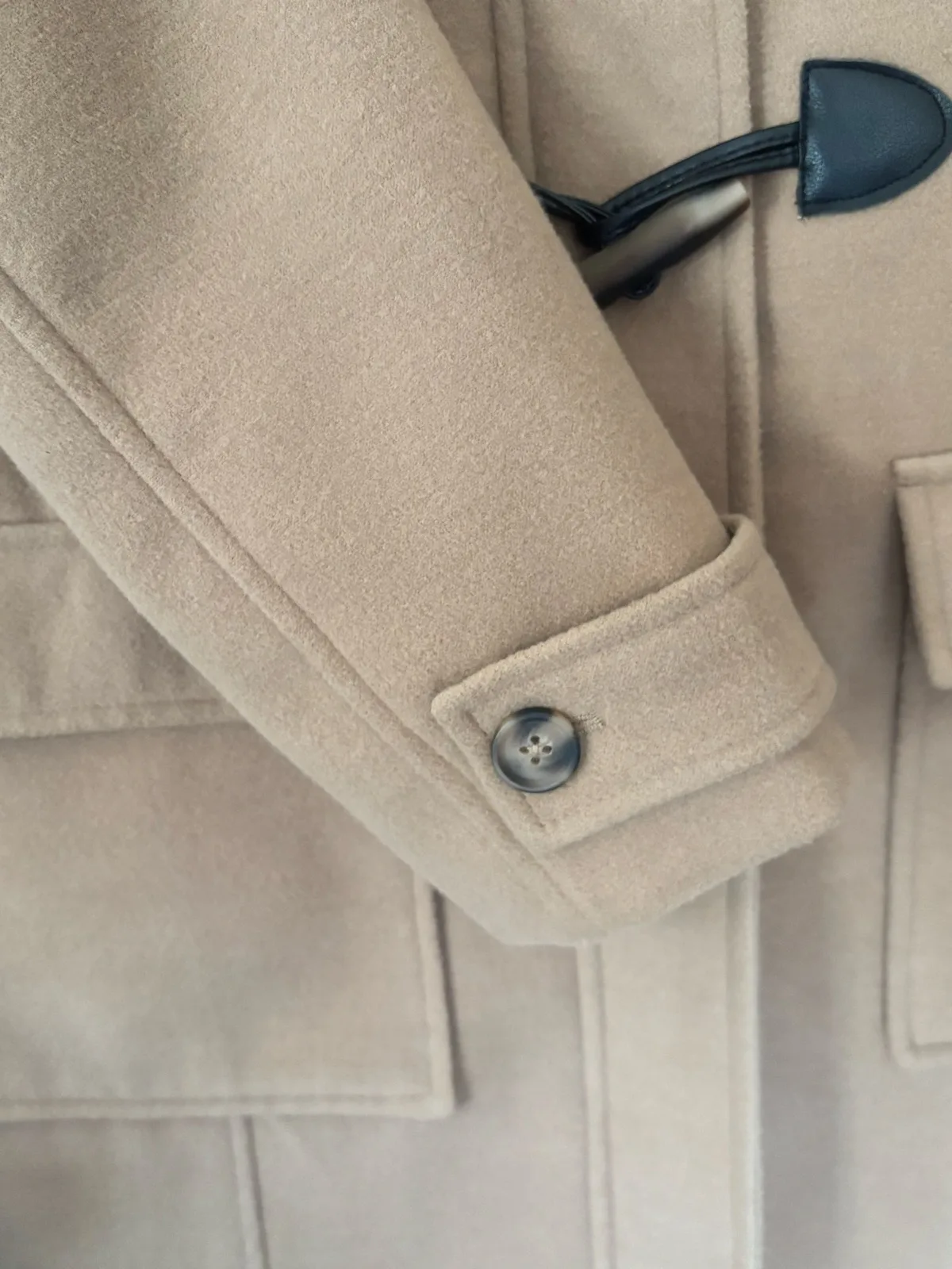 Classic Camel Duffle Coat — photo 6