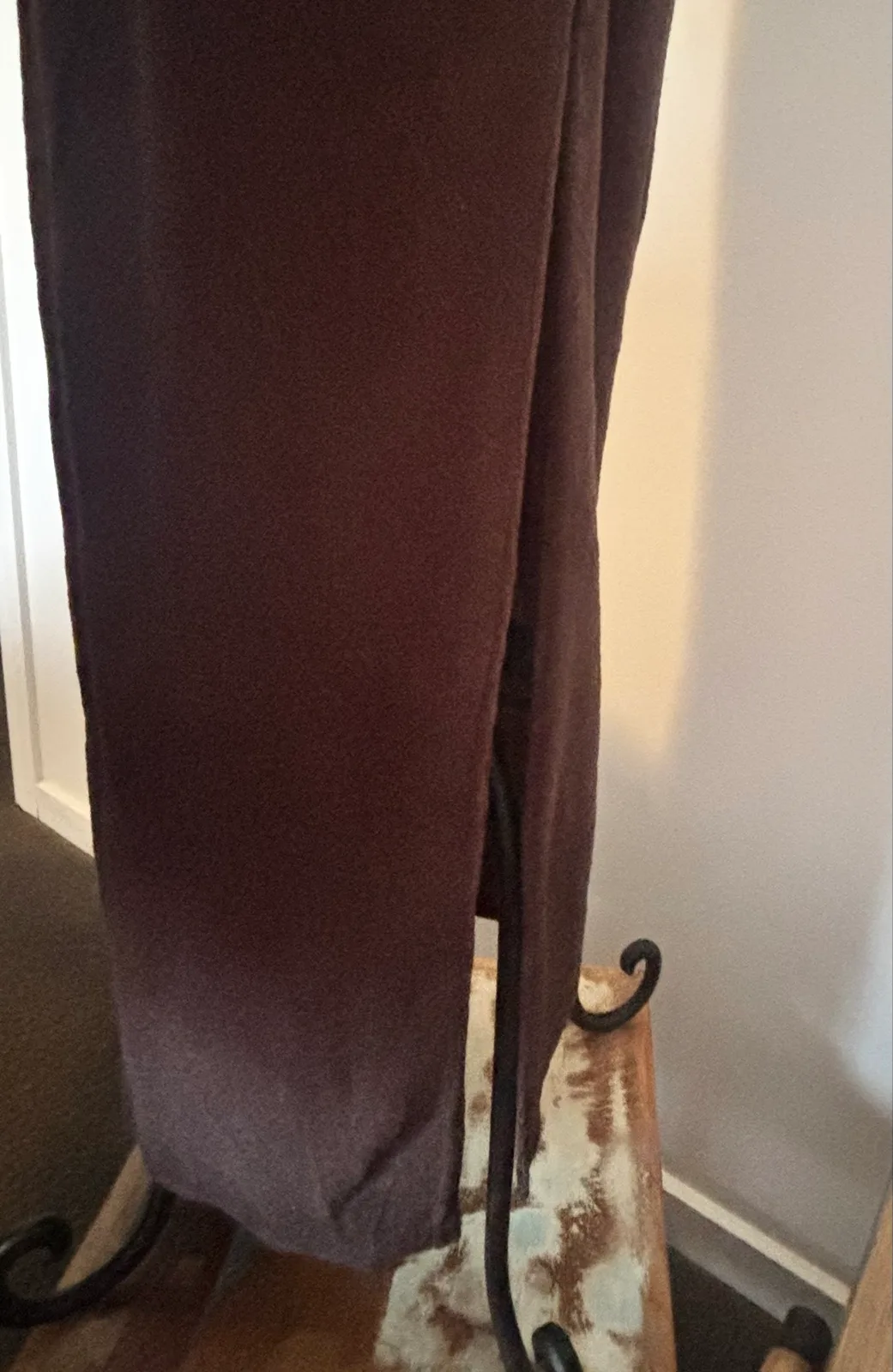 PrettyLittleThing Chocolate Brown Terry Towelling Halter Maxi Dress – photo 7
