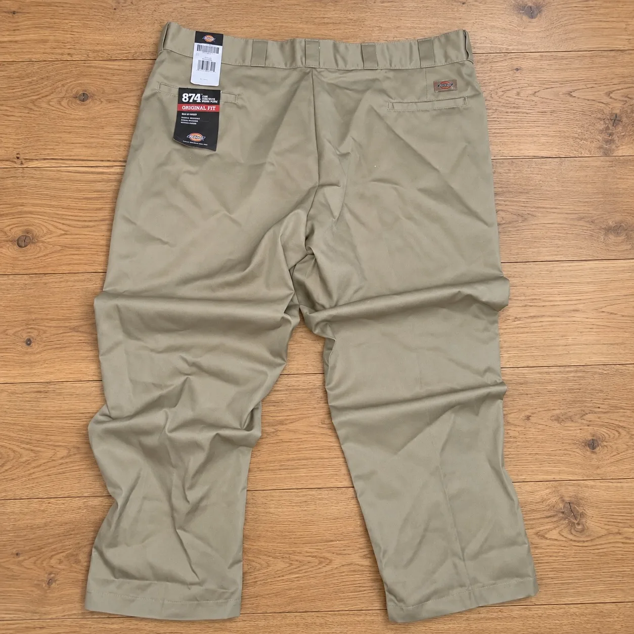 Dickies 874 Original Fit Khaki Work Pants Mens W46 L30 – photo 5