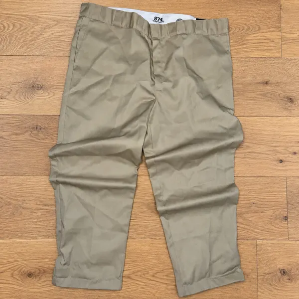 Dickies 874 Original Fit Khaki Work Pants Mens W46 L30
