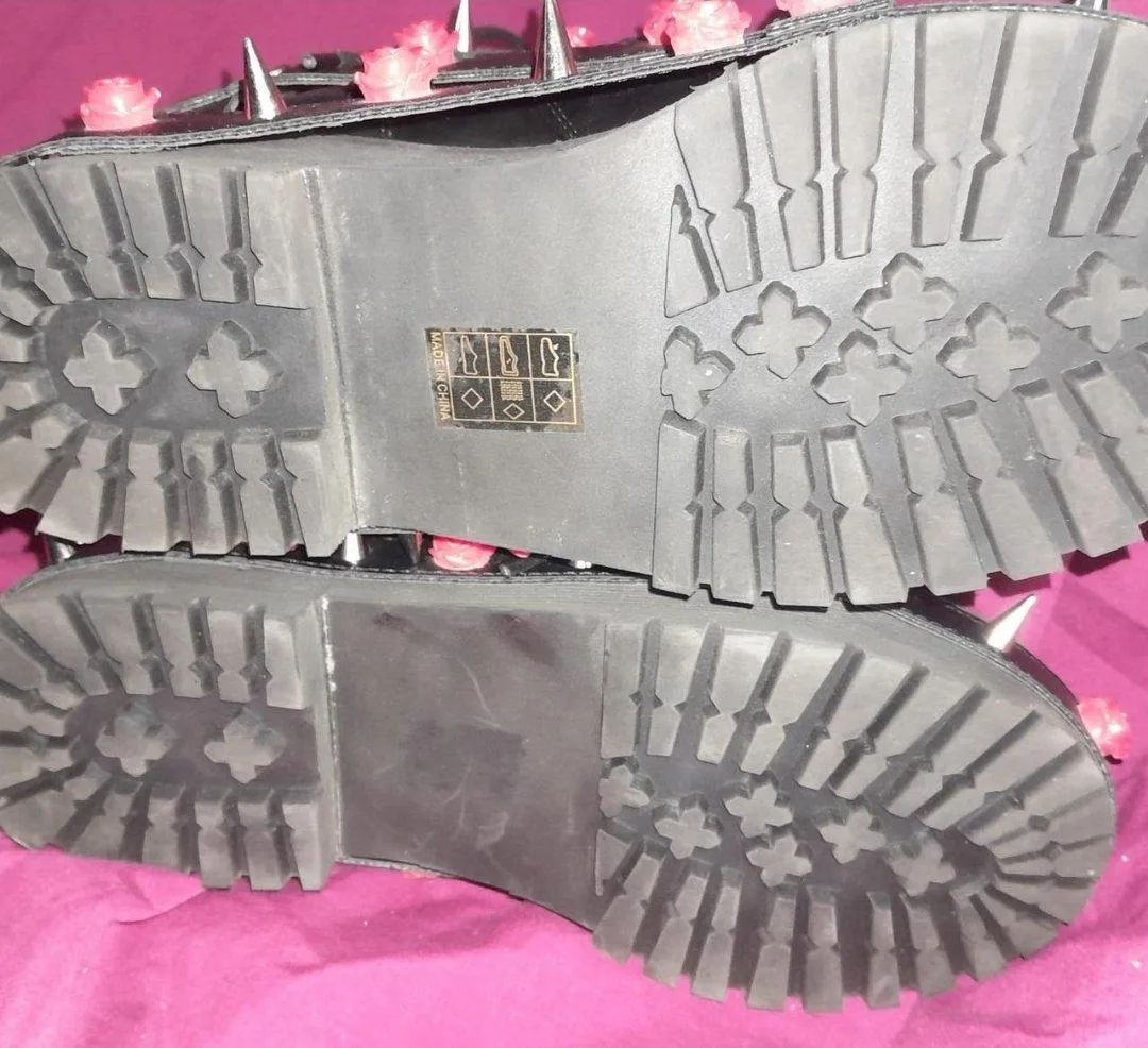 Yru Bondage Rose platform sneakers – photo 7