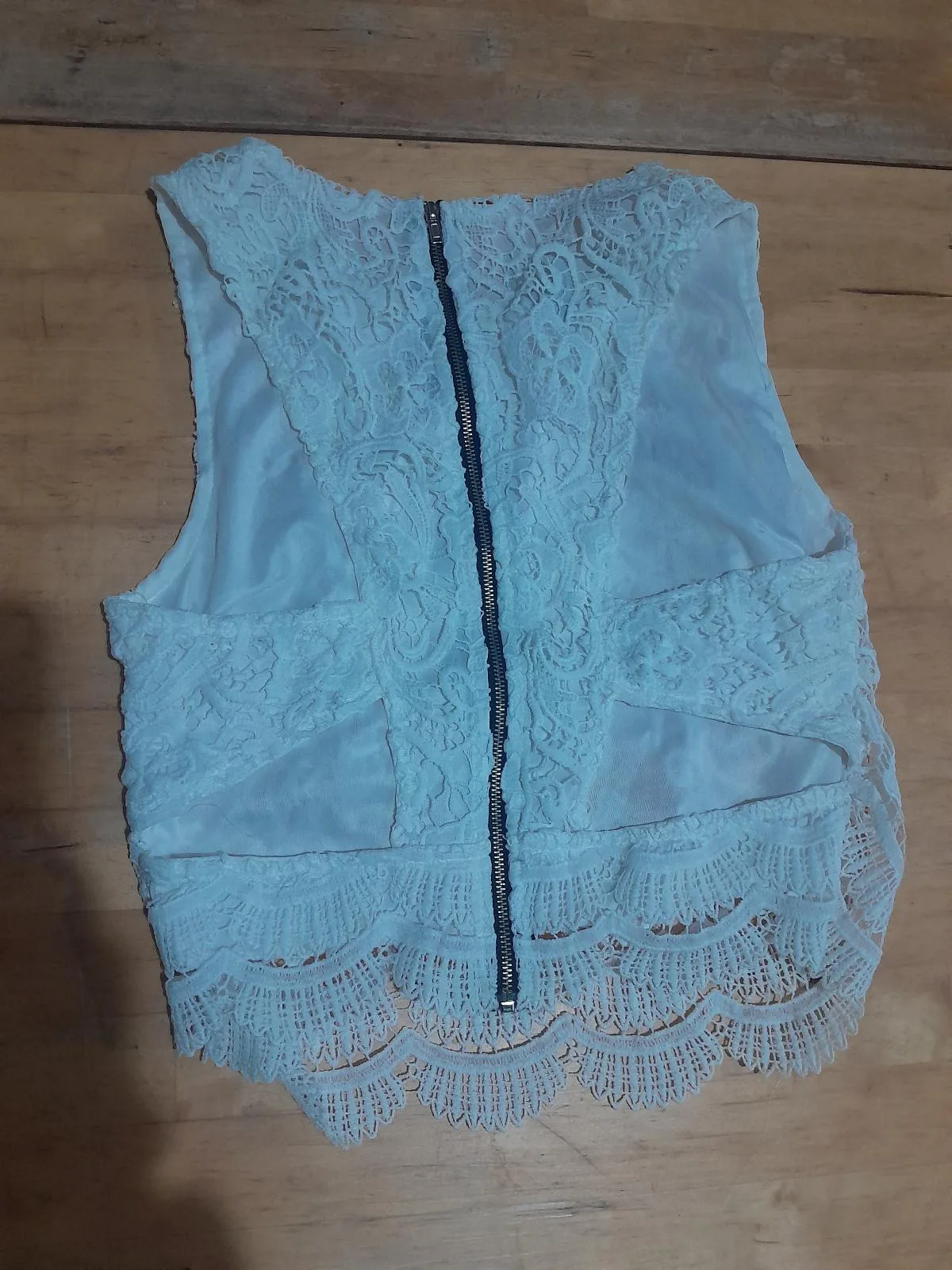 Ice lace crop top – photo 2