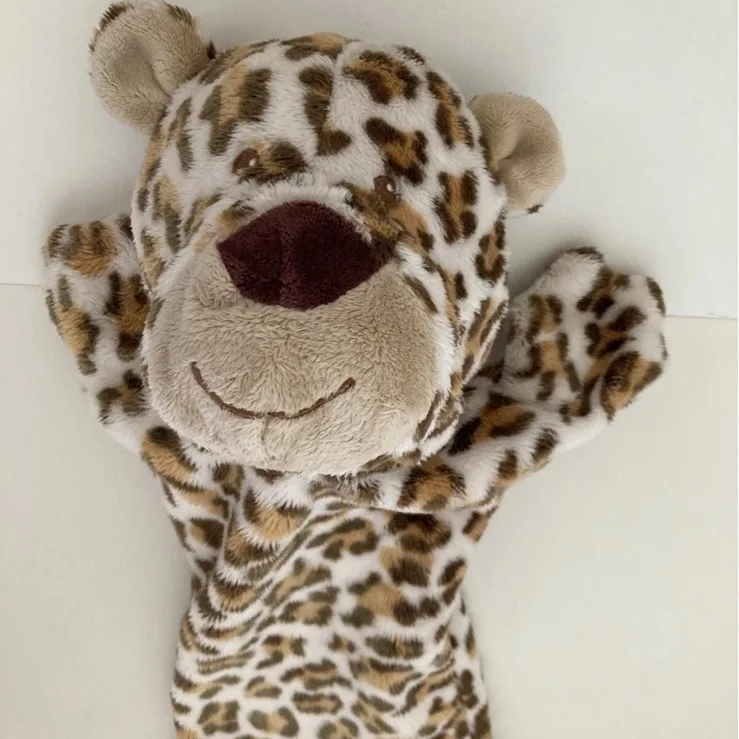 Hand Puppet Soft Toy Cheetah. Plush. EUC — photo 5