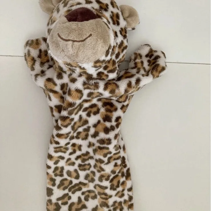 Hand Puppet Soft Toy Cheetah. Plush. EUC — photo 6