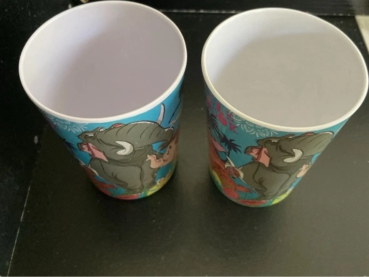 Vintage Disney's Jungle Book Melamine Tumbler Cup - Melamine Wares ~ Set Of 2 — photo 4