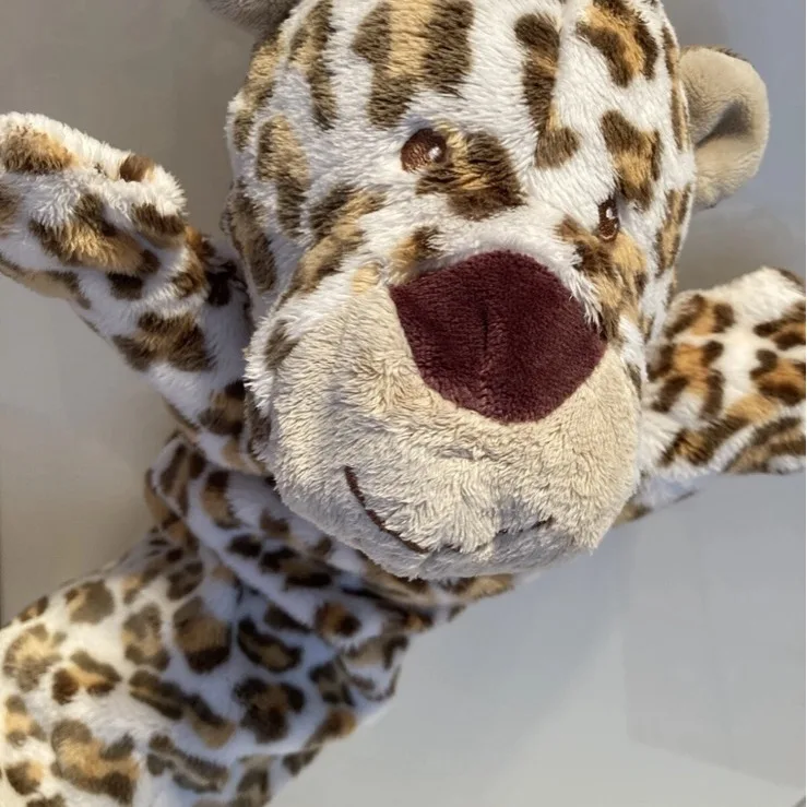 Hand Puppet Soft Toy Cheetah. Plush. EUC — photo 4