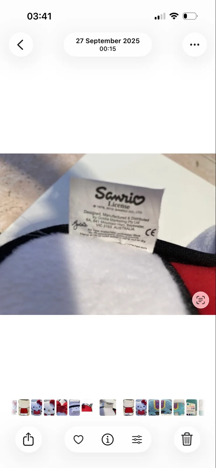 PLUSH Hello Kitty  Cushion  . Cat Toy New — photo 8