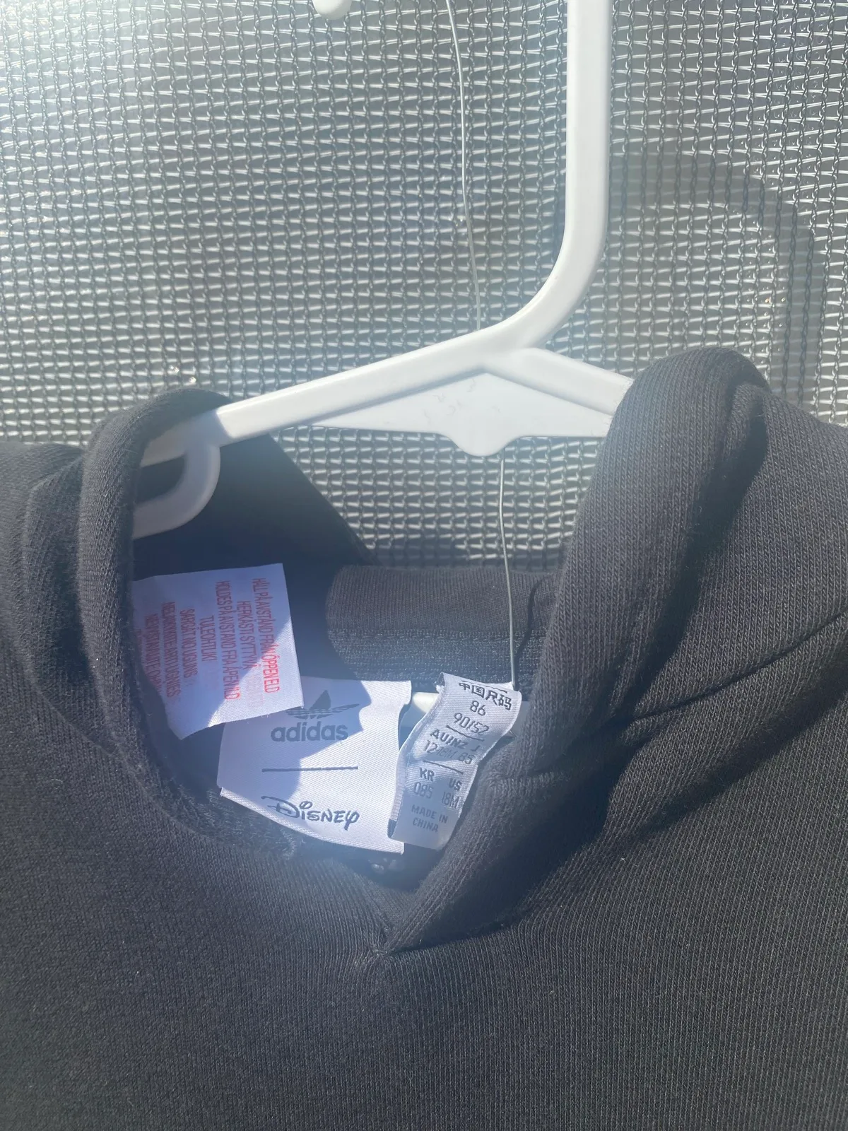 Adidas black tracksuit size 12-18 months — photo 10