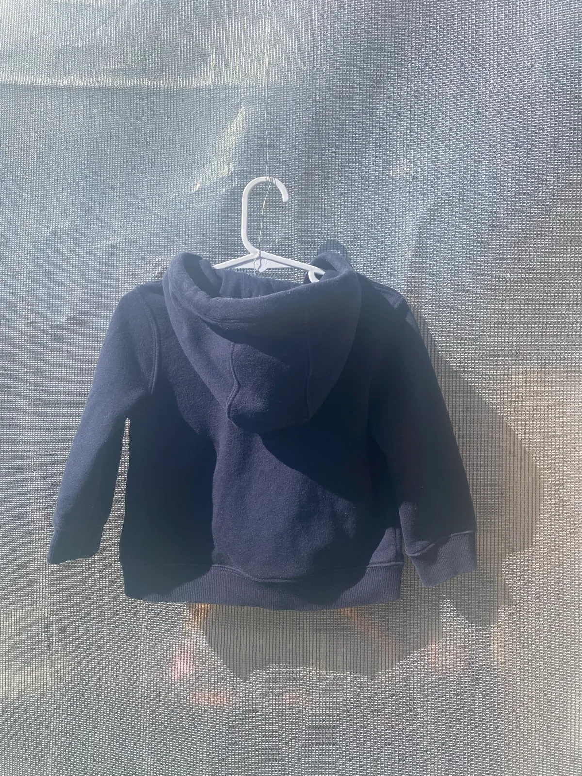 Tommy Hilfiger Baby knit cotton full zip hooded colour block jumper 12-18 months – photo 5