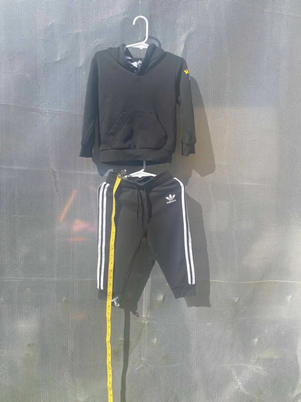 Adidas black tracksuit size 12-18 months — photo 9