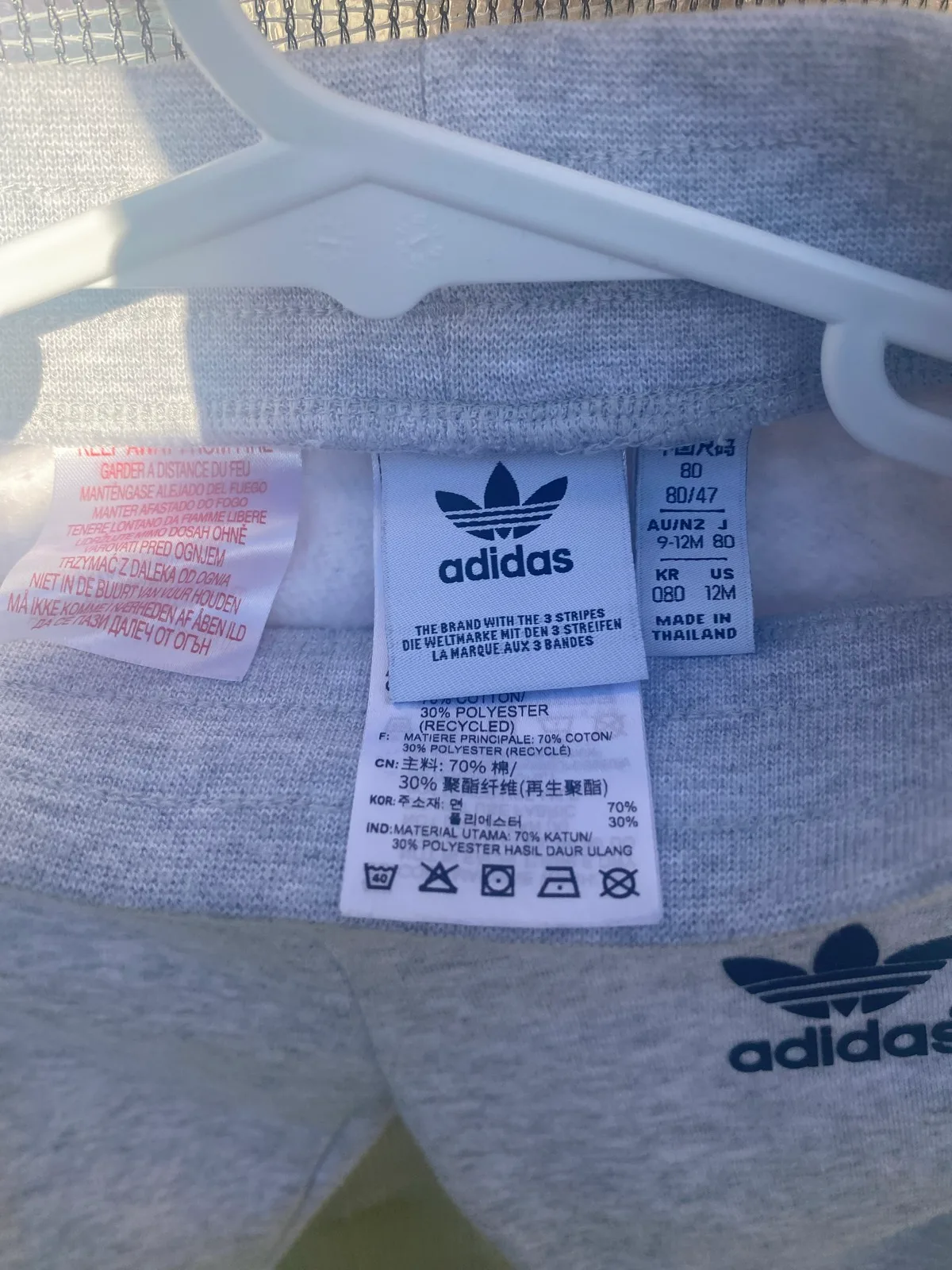 Adidas tracksuit size 9-12 months — photo 2