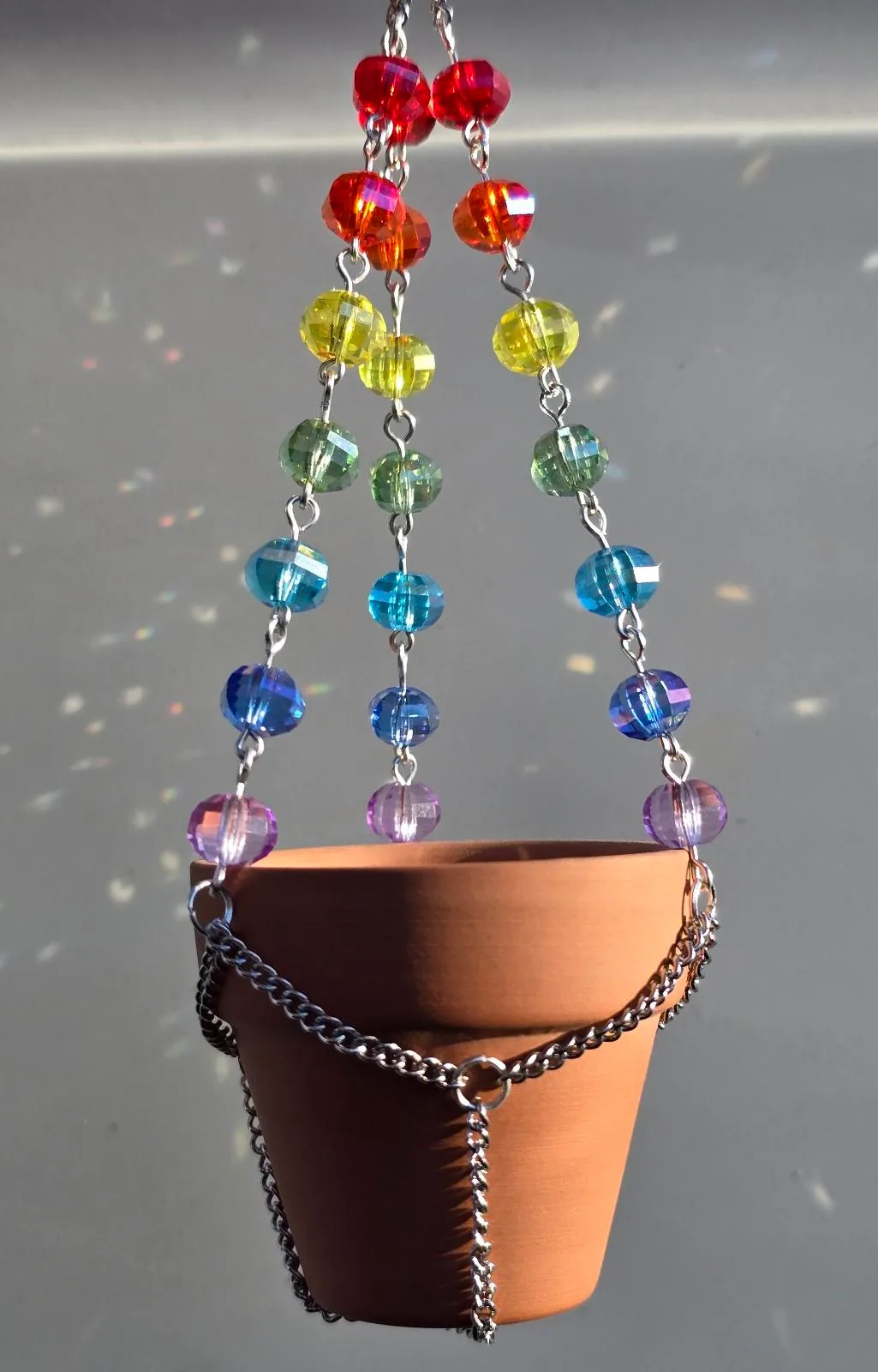 Handmade hanging pot – photo 4