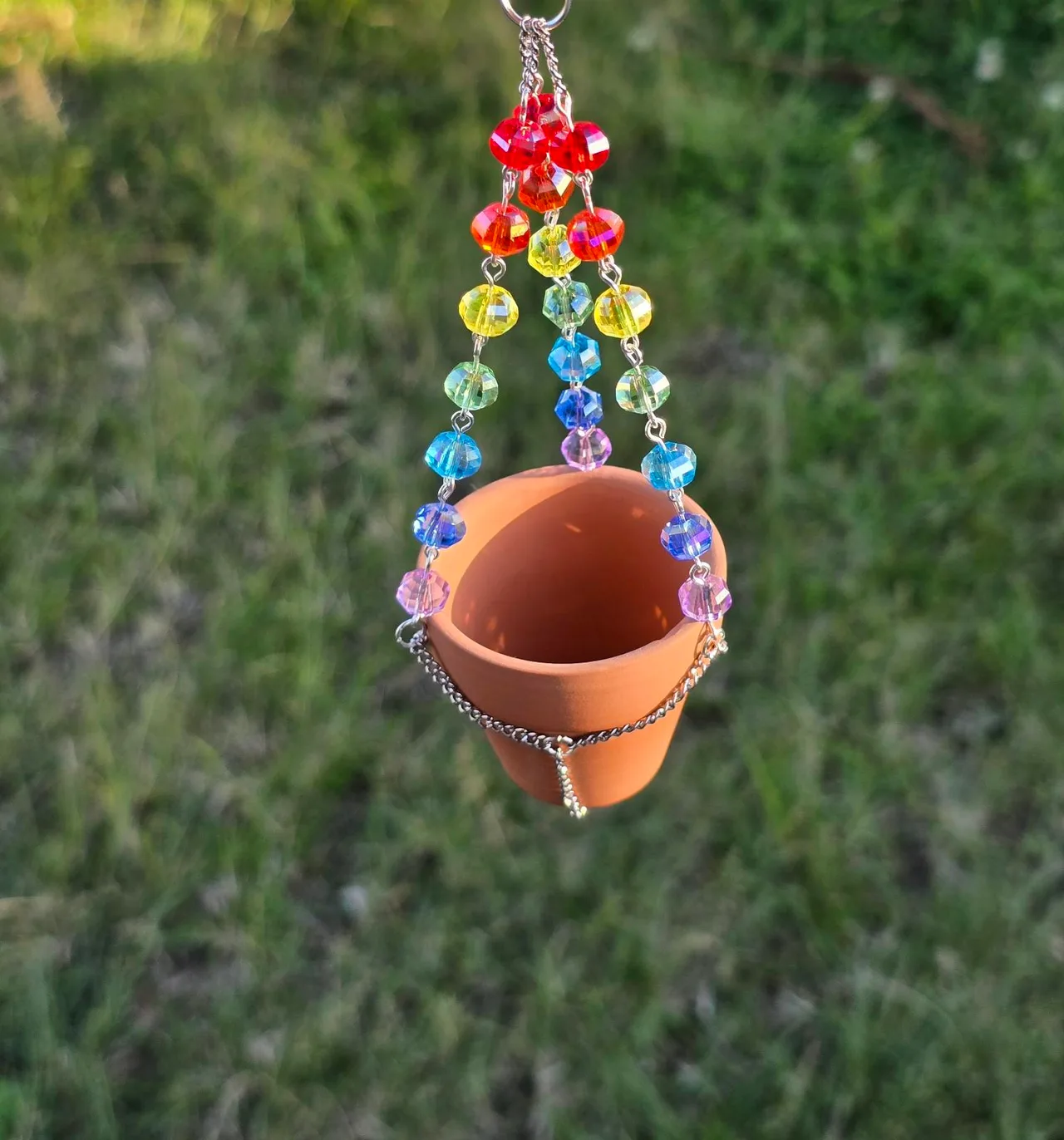 Handmade hanging pot – photo 3