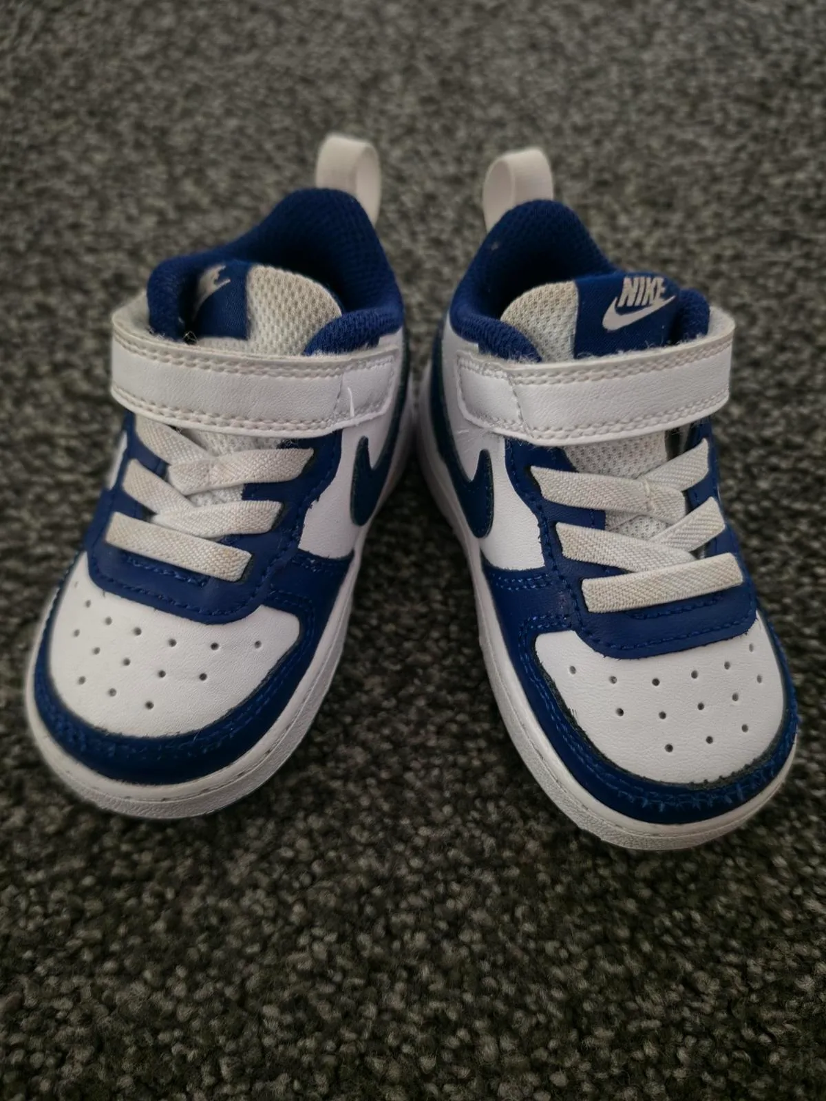 Nike Court Borough Low 2 TDV Kids Sneakers - Blue/White — photo 4