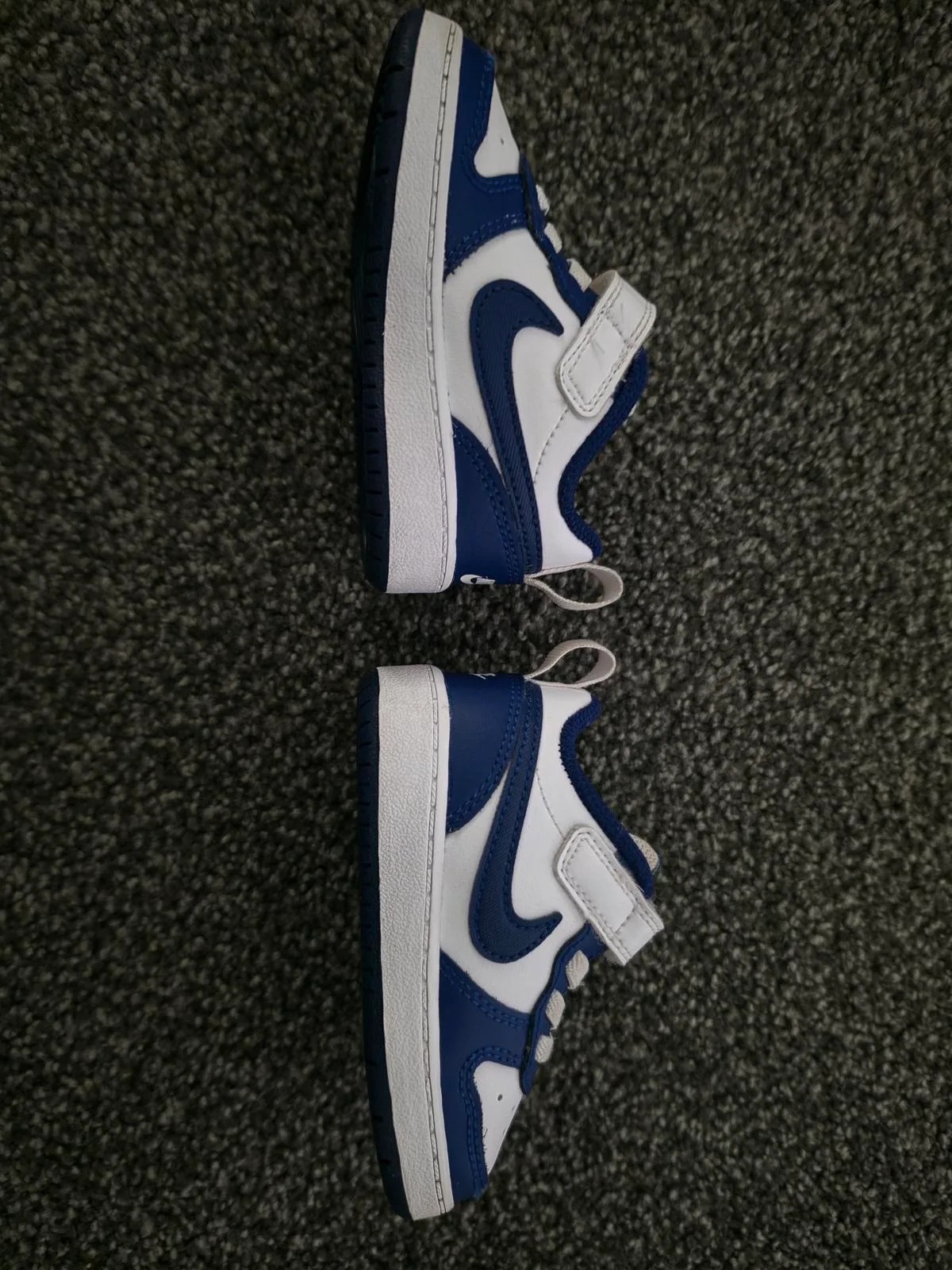 Nike Court Borough Low 2 TDV Kids Sneakers - Blue/White — photo 5