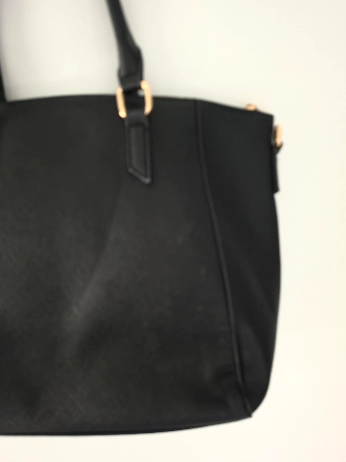 Colette by Colette Hayman Black Geometric Textured Tote Bag — photo 10