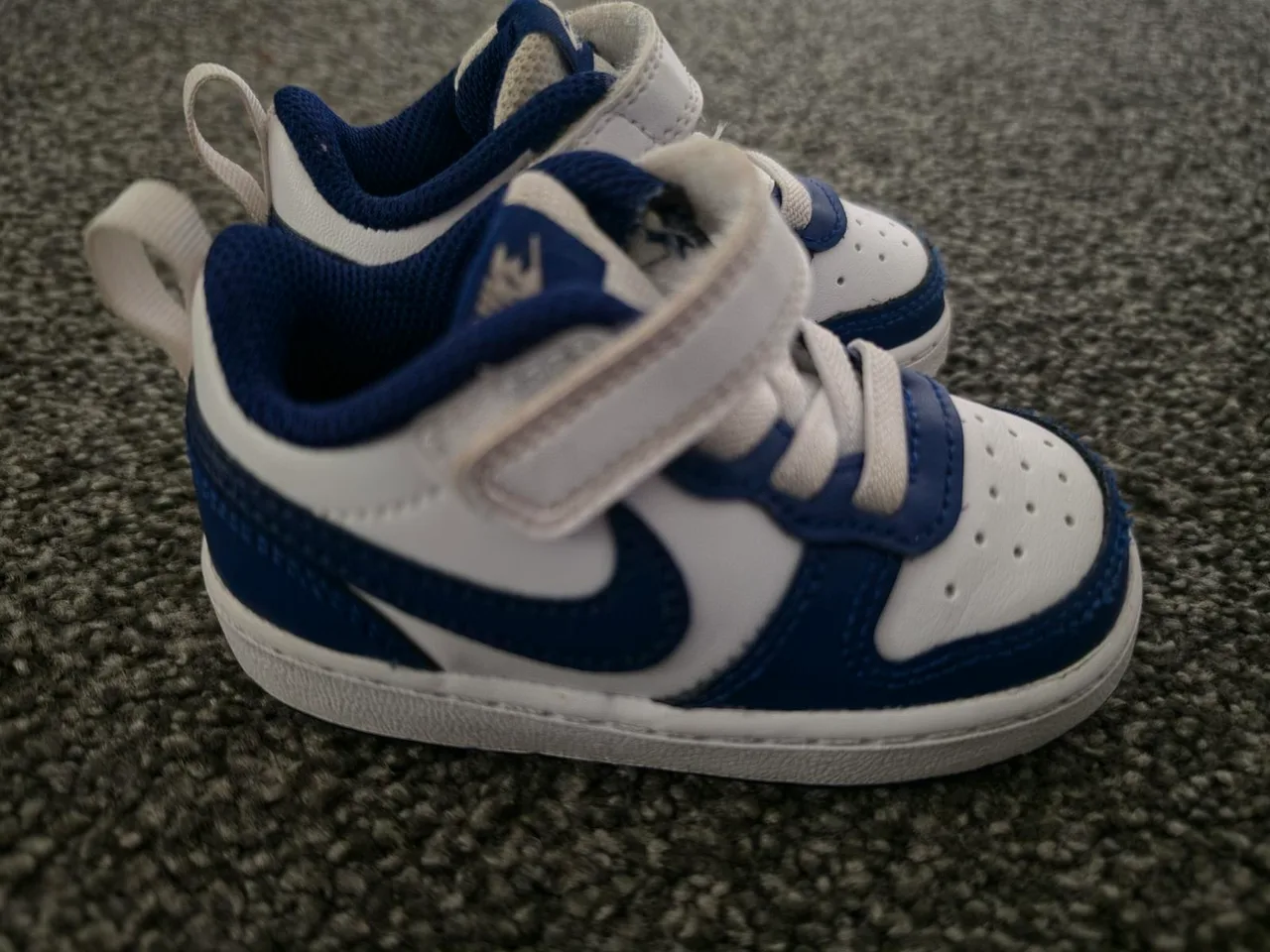 Nike Court Borough Low 2 TDV Kids Sneakers - Blue/White — photo 7
