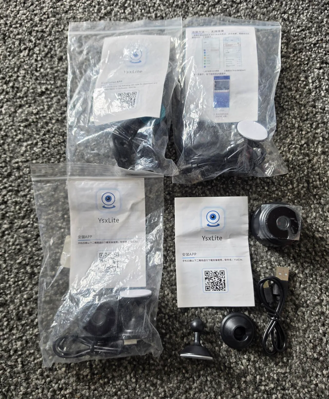YsxLite A9 Mini Wireless Security Camera Set - 1080p WiFi IP Camera with Night V — photo 2