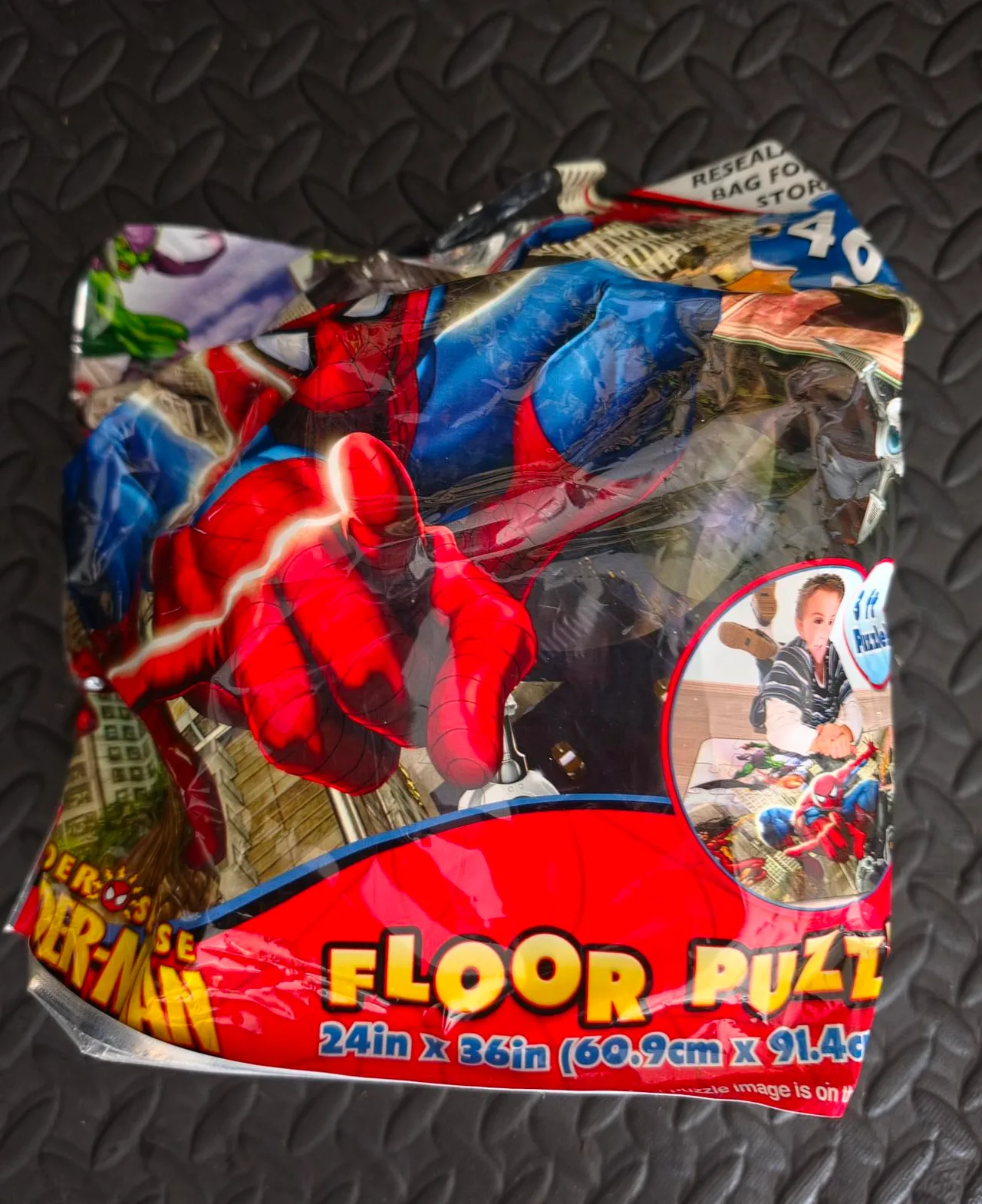 Marvel Spider-Sense Spider-Man 46-Piece Large Floor Puzzle — photo 2