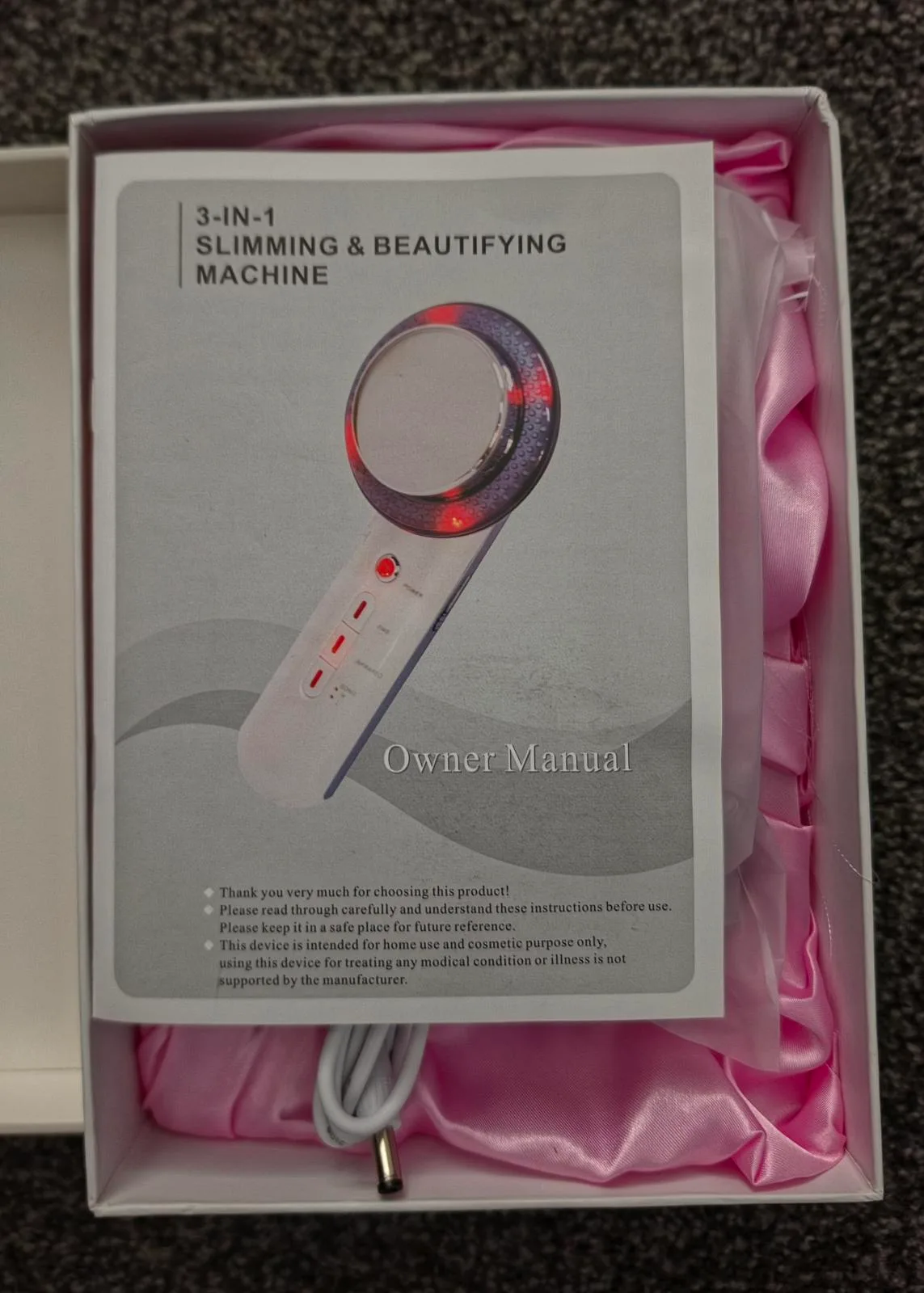 3-In-1 Slimming & Beautifying Skincare Machine - Ultrasound EMS Infrared — photo 2