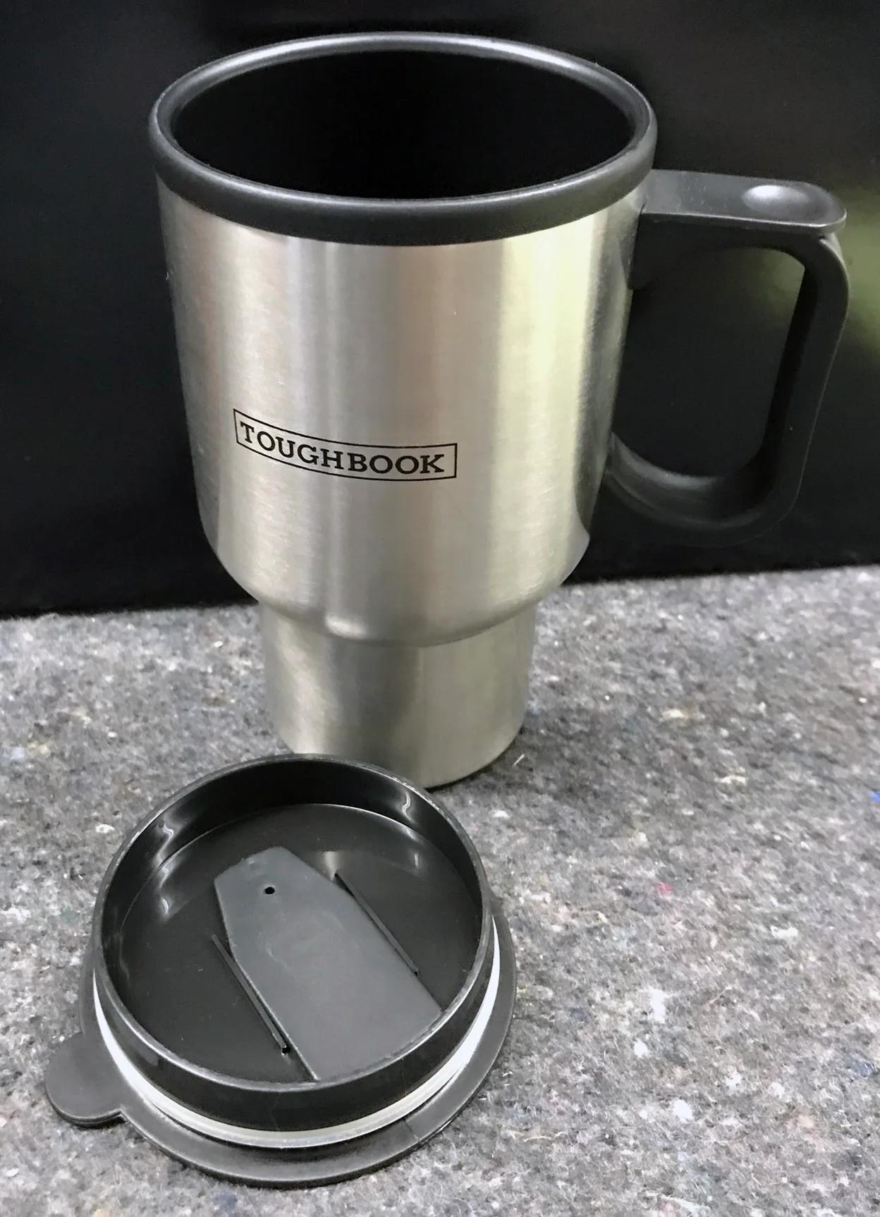 Genuine PANSONIC TOUGHBOOK Stainless Steel Travel Mug — photo 6