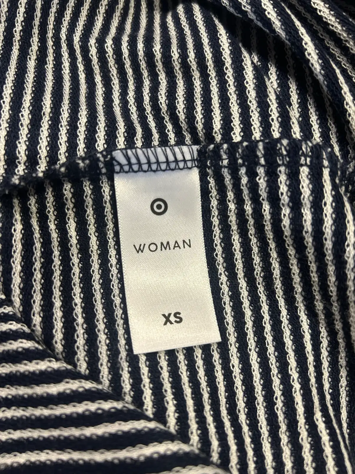 Target navy/white striped long sleeve T-shirt – photo 5