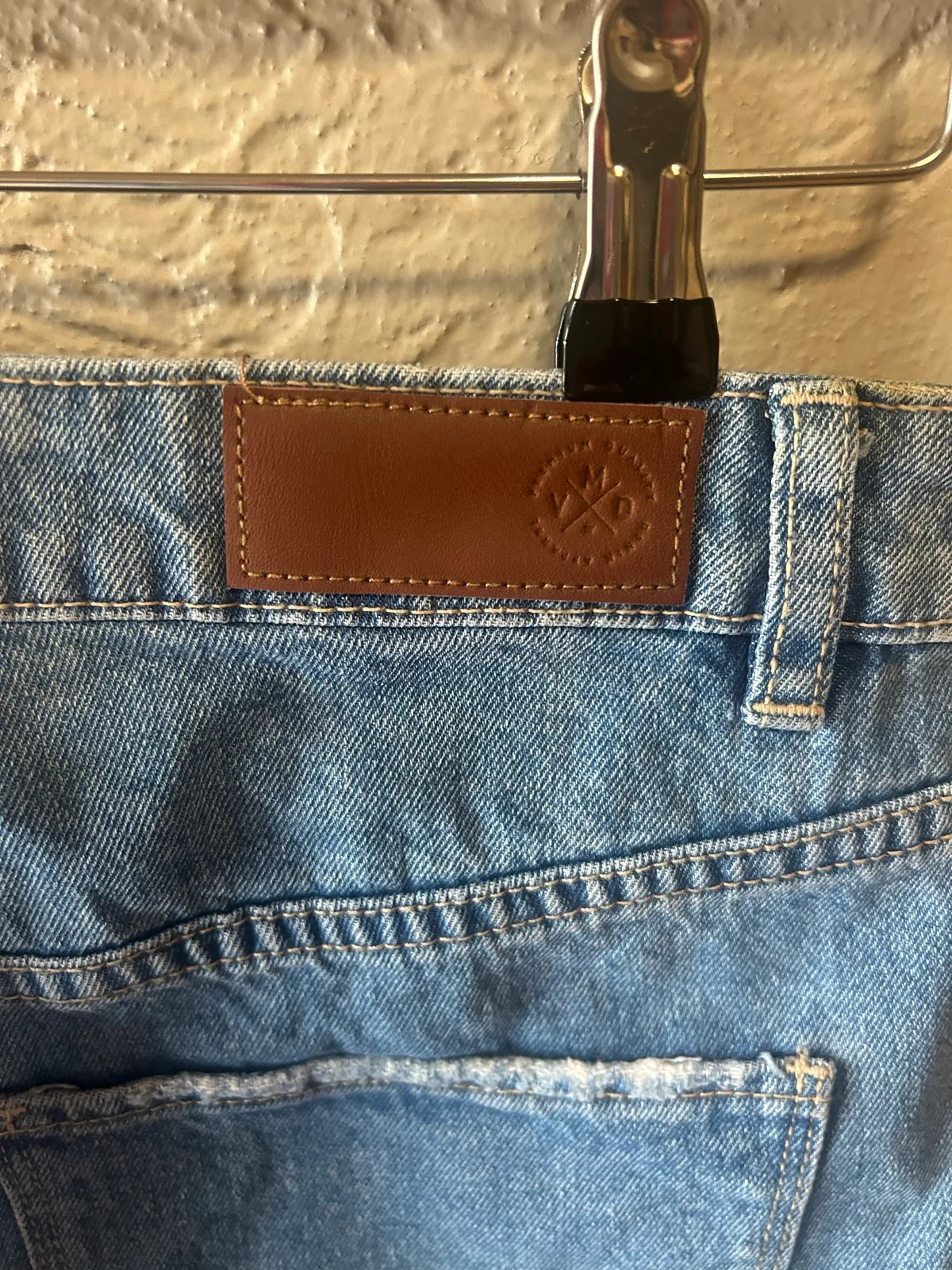 Vera Moda blue denim shorts – photo 3