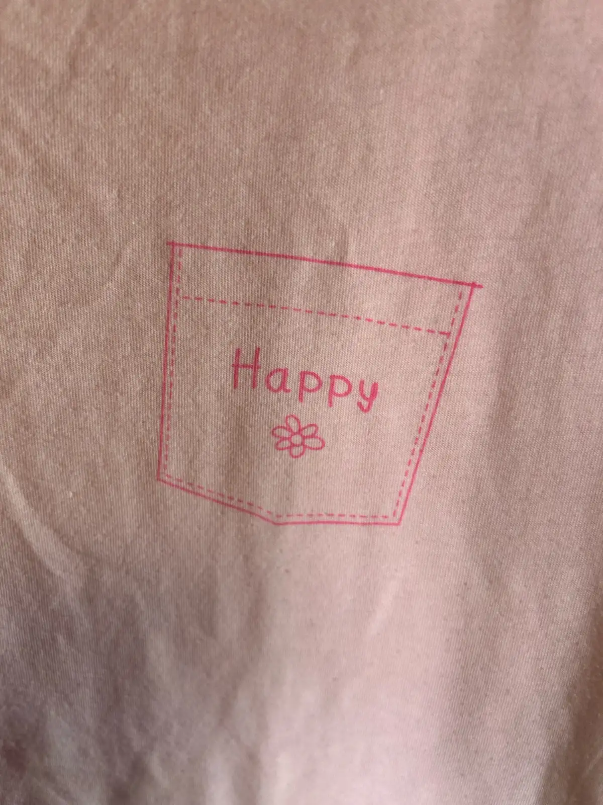 B collection pink happy pocket tee – photo 2