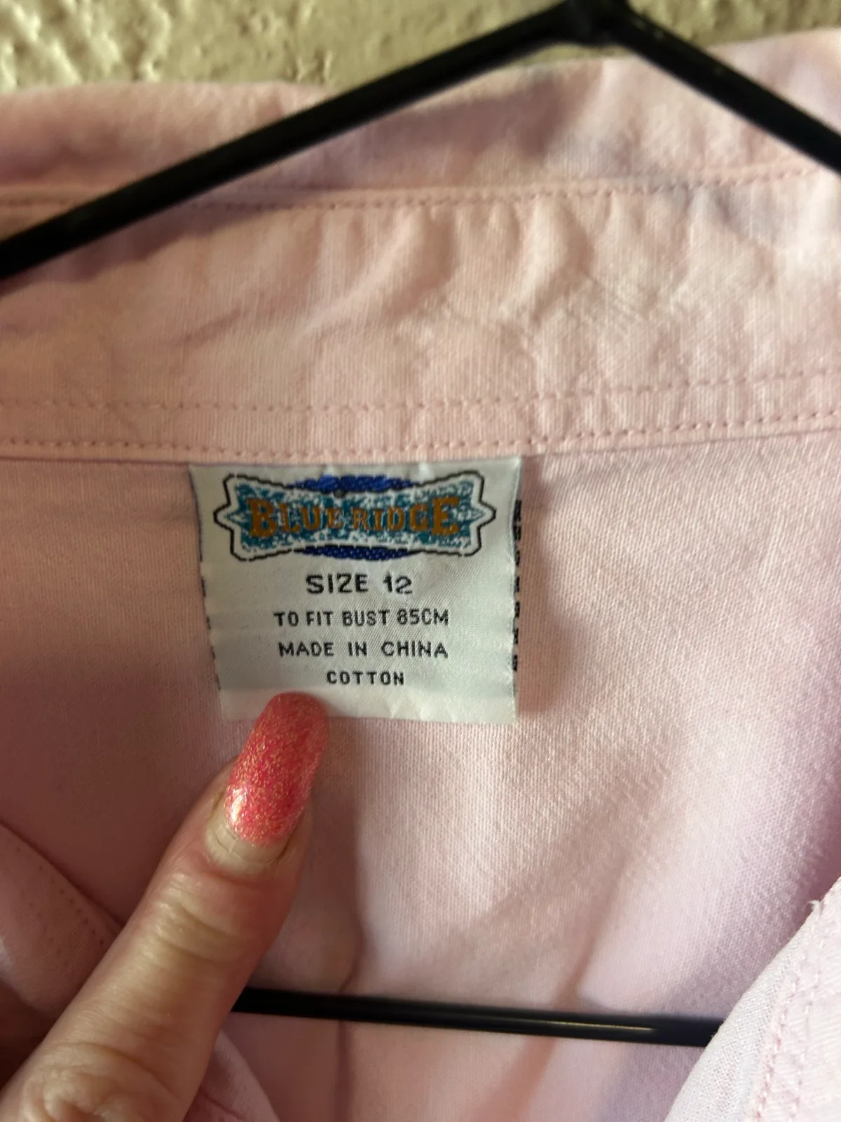 Blue ridge pink button up shirt – photo 2