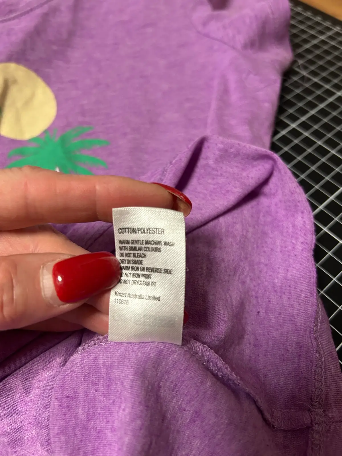 Girl express purple beach tee – photo 6