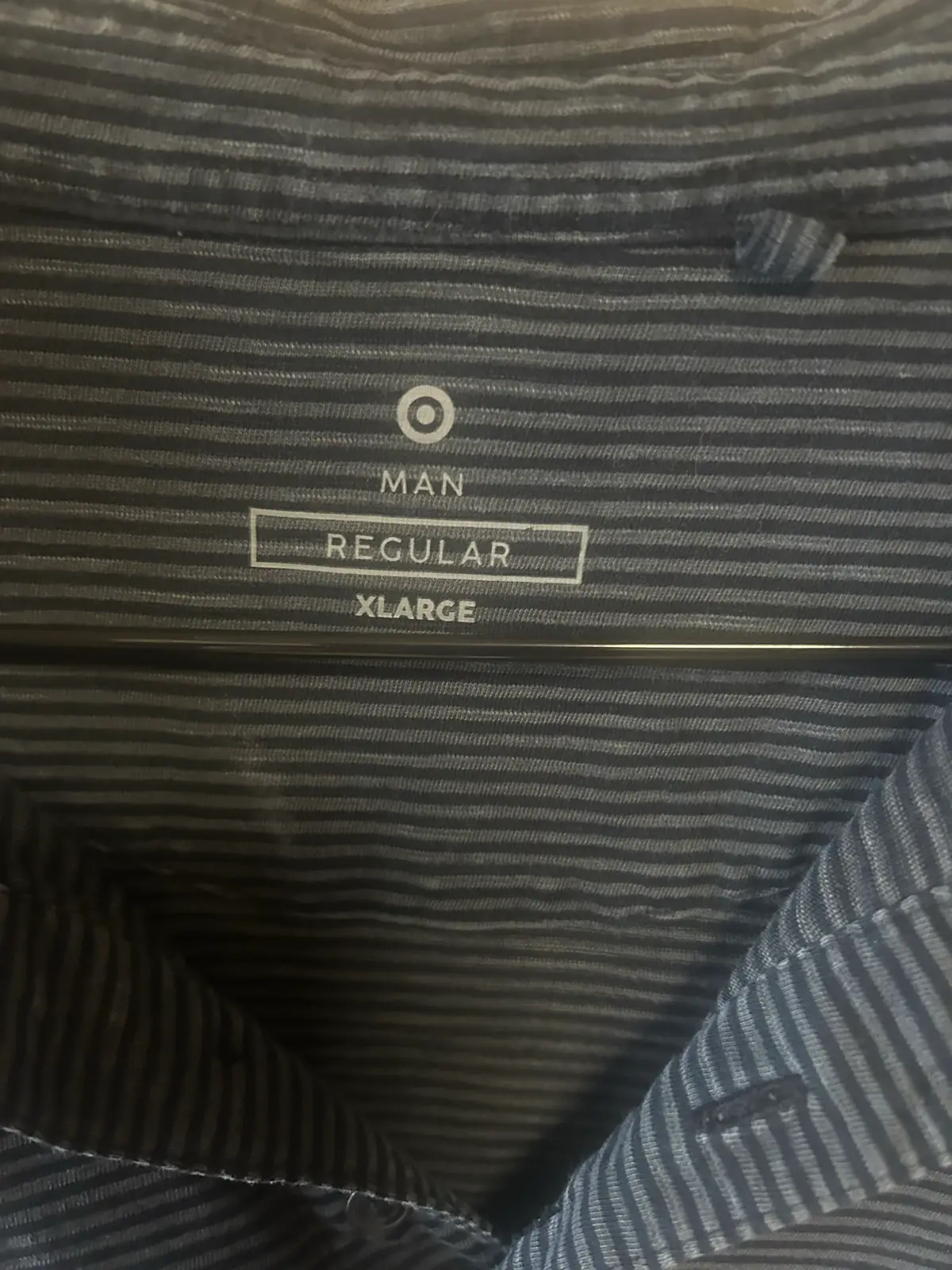 Men’s target blue shirt sleeve polo shirt – photo 2